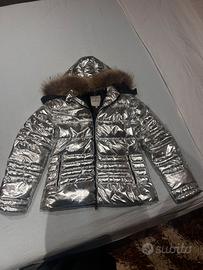 Piumino Moncler Argento