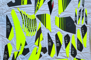 Grafiche originali Fantic xe/xef/xm/xmf,50/125/250