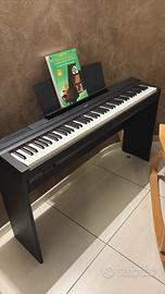 Pianola tasti pesati pianoforte Yamaha