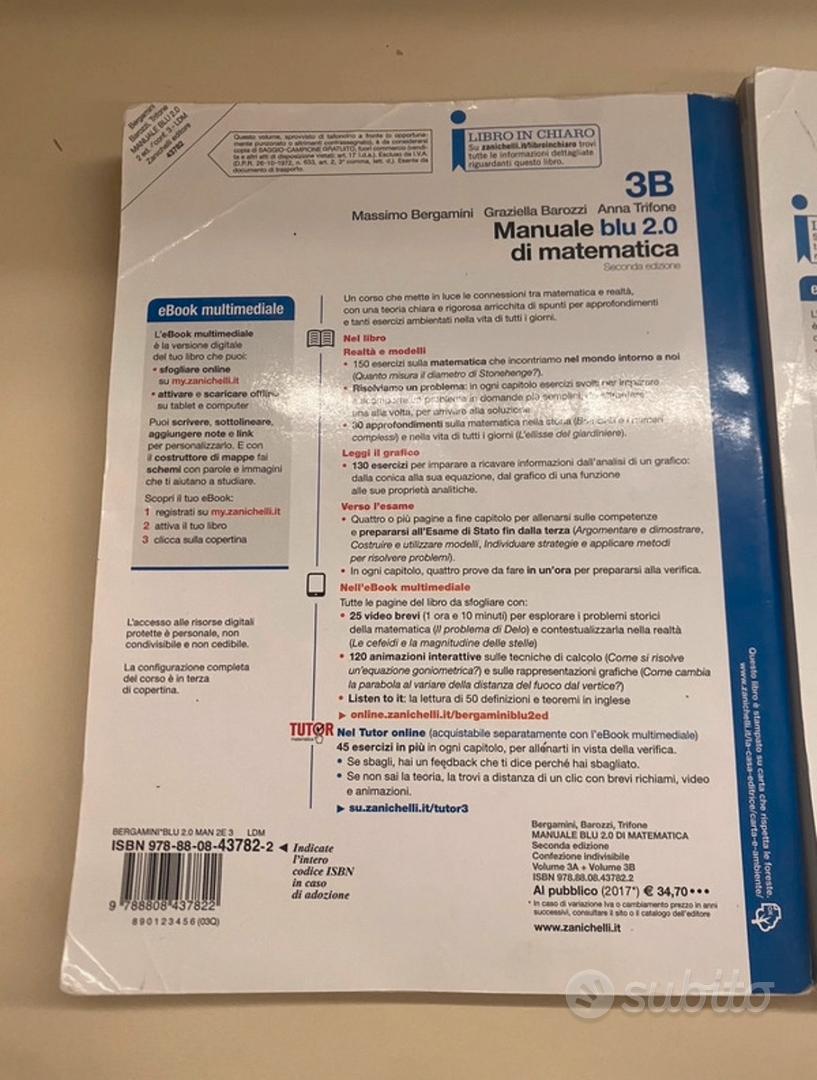 Libro Matematica.blu 2.0 3 - Libri e Riviste In vendita a Caserta