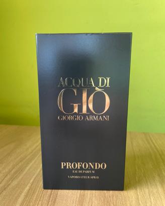 acqua di gio profondo eau de parfum 125ml