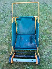 Raccoglierba manuale a spinta – da sistemare