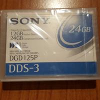 5 x Nastro DDS3/DAT Sony DGD125P