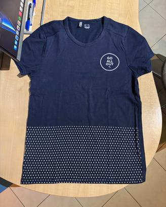 T‑Shirt Sport Decathlon, blu scuro, taglia M