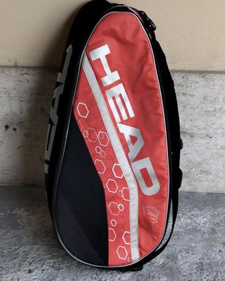 Borsone tennis head 3 racchette