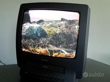 VINTAGE_ TV 14" combi VIDEOREGISTRATORE