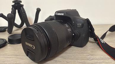 Canon 750D più  obbiettivi e accessori