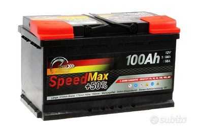 Batteria auto SPEED MAX100AH 850A 12V