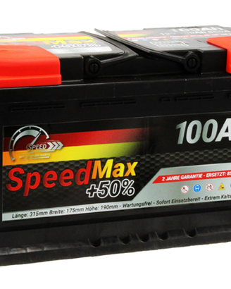 Batteria auto SPEED MAX100AH 850A 12V