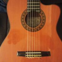 chitarra classica spalla mancante