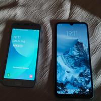 2 telefoni redmi e samsung