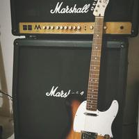 Telecaster Squier brown burst