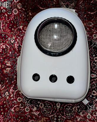 Zaino trasportino per gatti e cani