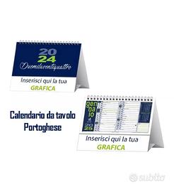 100 Calendari da tavolo Portoghesi