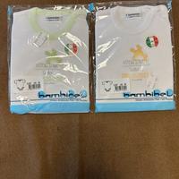 2 body cotone neonato 9 mesi nuovi
