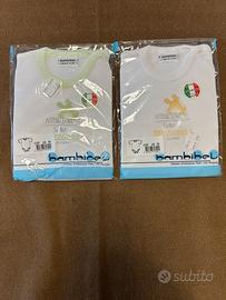 2 body cotone neonato 9 mesi nuovi