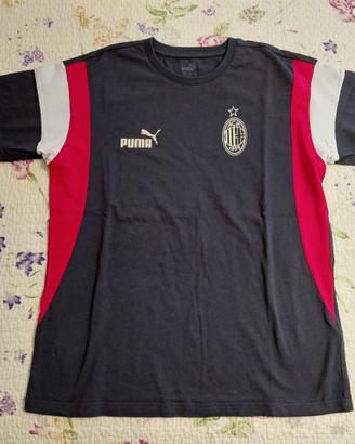 T shirt puma Ac Milan taglia 13/14 anni 164 cm