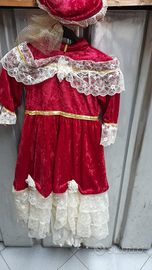 Carnevale vestito bambina 4 anni