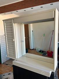 mobile bagno con specchio 