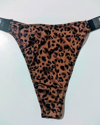 Perizoma Victoria's Secret Shine Strap Leopardato