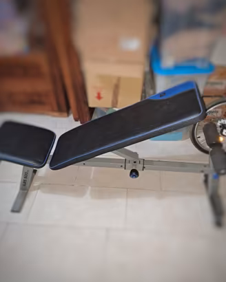 Palestra kit pesi panca tapis roulant pieghevole,