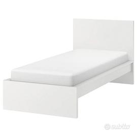 Letto singolo IKEA MALM bianco - Come Nuovo