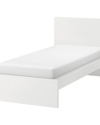 Letto singolo IKEA MALM bianco - Come Nuovo