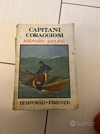 Vintage libro “Capitani Coraggiosi”