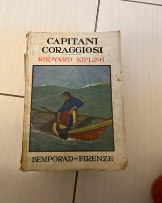 Vintage libro “Capitani Coraggiosi”