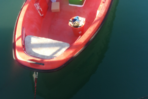 Solo in blocco barca kayak ruote alaggio