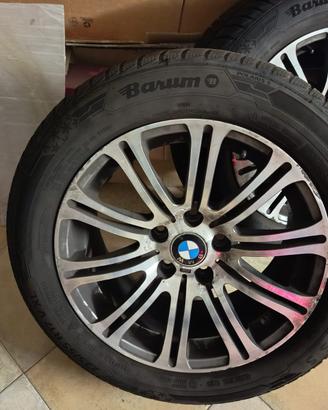 Cerchi in lega 17 + gomme invernali 225/55 R17 BMW