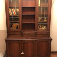 Libreria in legno 3+2 ante 6 cassetti - Perfetta