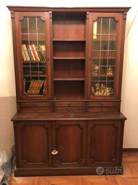 Libreria in legno 3+2 ante 6 cassetti - Perfetta