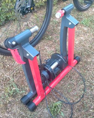 Rullo pieghevole per allenamento indoor con bici
