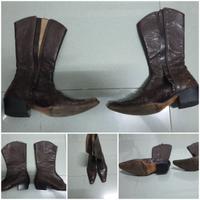 Stivali donna misura 36 cuoio tipo camperos