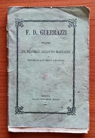 Guerrazzi Difeso Da Messere Arlotto Mainardi. 1860