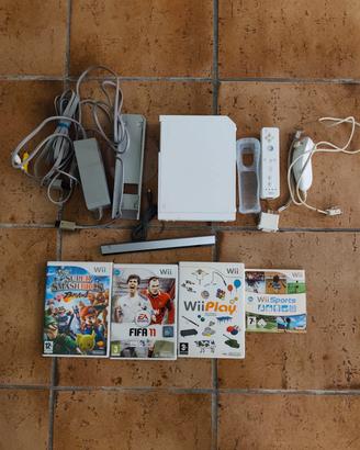Nintendo Wii con giochi