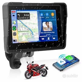 Navigatore Carplay auto e moto 5 pollici