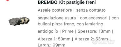 Pasticche auto posteriori della Peugeot 3008