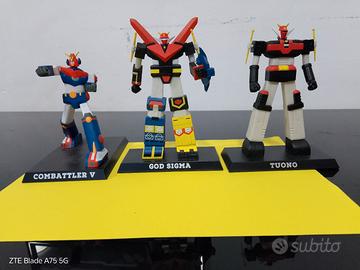 go nagai collection/3 figure anime robot 