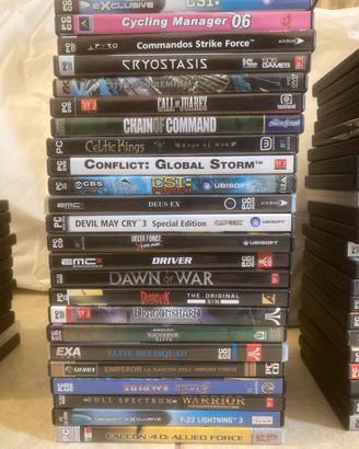 Collezione videogiochi pc