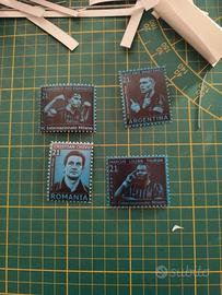 Set 4 Sticker Inter 21° Scudetto - Edizione Franco