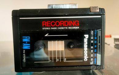 Walkman Panasonic RQ‑A60 • Stereo + Radio • Raro •