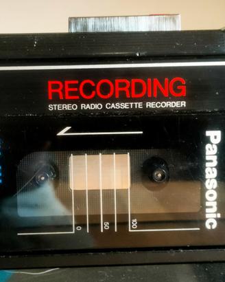 Walkman Panasonic RQ‑A60 • Stereo + Radio • Raro •