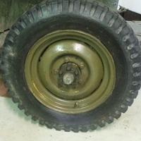 cerchi jeep Willys  CJ gommati 6.00x16