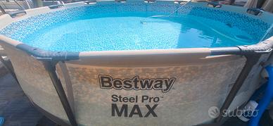 Piscina bestway steel pro max  366x76