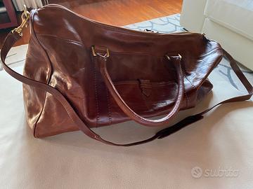 Borsone in pelle di Marianelli