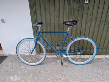 Bici da uomo, monomarcia, freno posteriore a pedal
