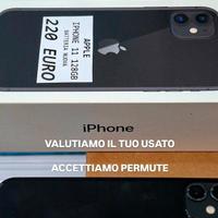 IPHONE 11 128GB batteria nuova