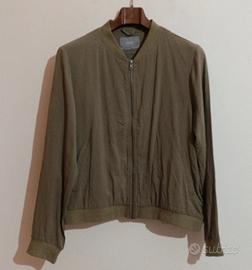 Giacca verde kaki taglia S b.young